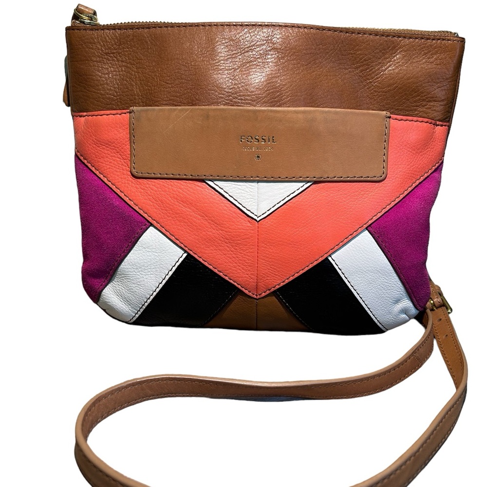 Vintage Fossil Leather Crossbody